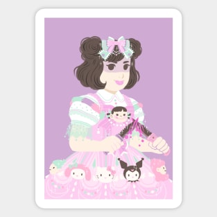 Beat-a-Lolita: Plush Crush Sticker